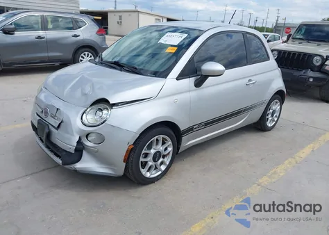 2013 Fiat 500 Pop from USA, damaged, VIN 3C3CFFAR7DT526232